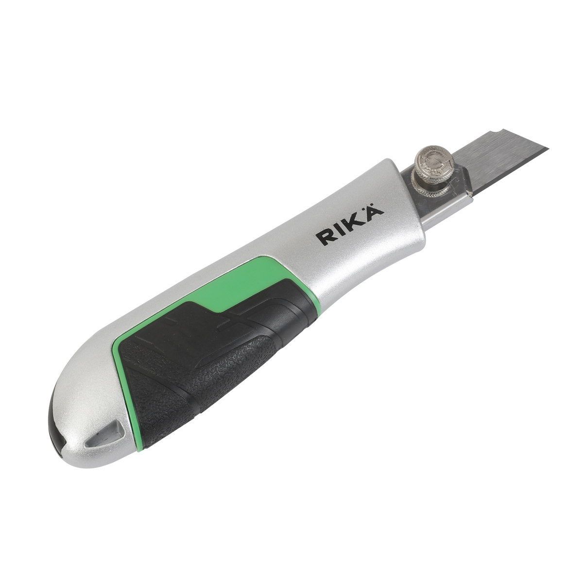 Rikä Heavy Duty Snap-Off Utility Knife | 5 Spare SK2M Blades | Self-Reloading
